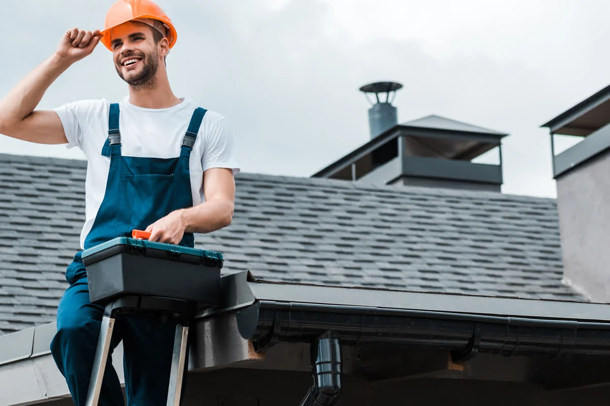 Chimney cleaning in Phoenix, Arizona.